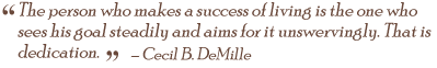 Famous Quotes - Cecil B. DeMille 